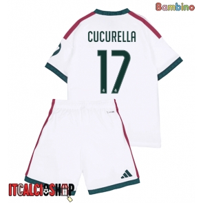 Real Madrid Marc Cucurella #17 Prima Maglia Bambino 2026-27 Manica Corta (+ Pantaloni corti)